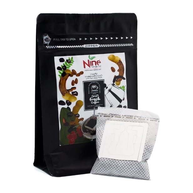 กาแฟดริป เมล็ดมะขามคั่ว (90g)